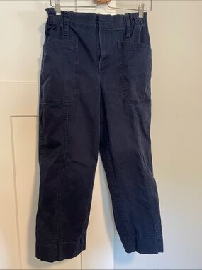 Women’s Navy Utility Cotton Pants